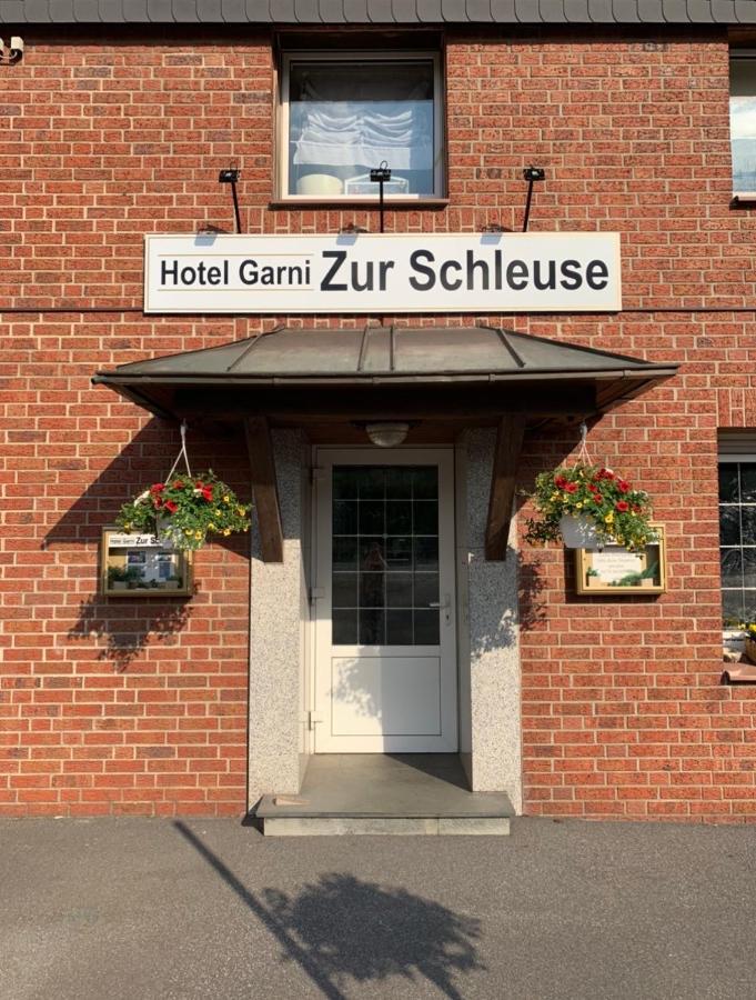 Hotel Zur Schleuse ดาทเทล์น ภายนอก รูปภาพ